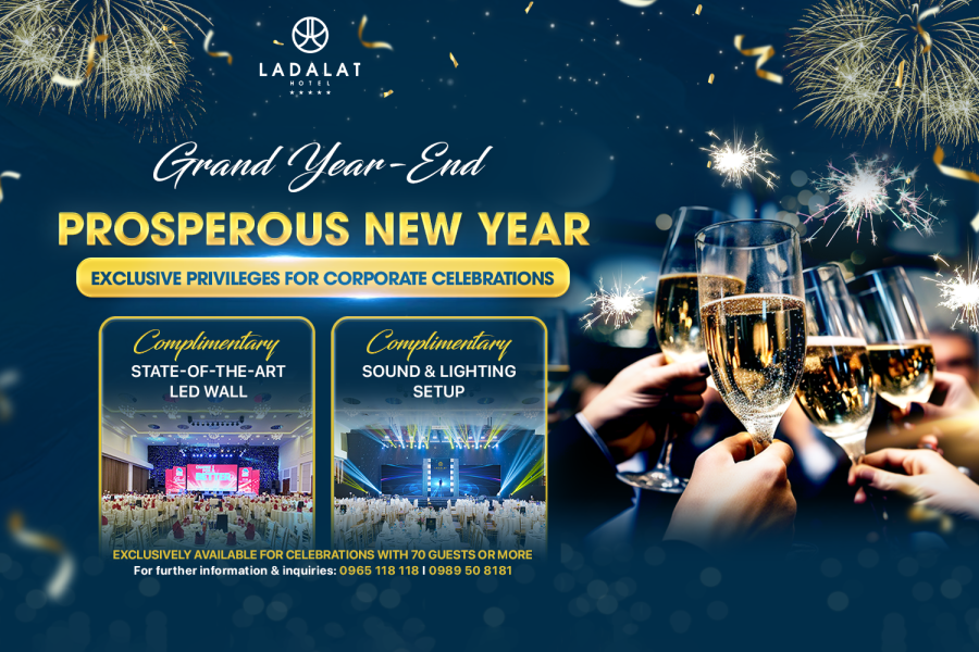 EXCLUSIVE PRIVILEGES FOR CORPORATE CELEBRATIONS FROM LADALAT HOTEL