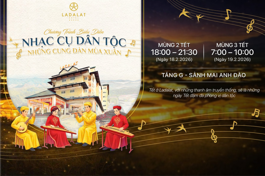 TẾT VIỆT ĐẦY PHONG VỊ VỚI CHƯƠNG TRÌNH BIỂU DIỄN NHẠC CỤ DÂN TỘC